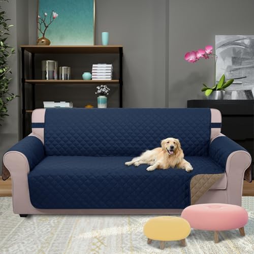 U-NICE HOME Large Sofa Cover Reversible Couch Cover - Image 2