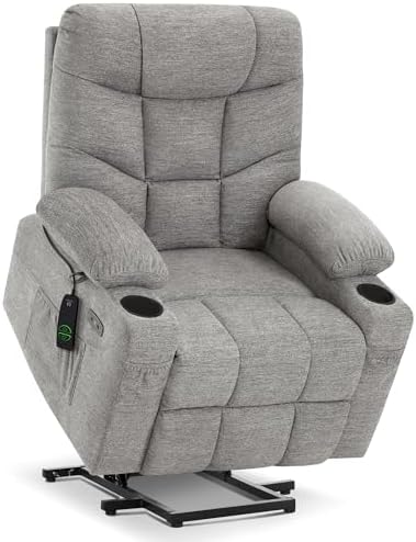 MCombo Power Lift Recliner for Elderly, Fabric 7287 by MCombo