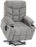 MCombo Power Lift Recliner for Elderly, Fabric 7287 by MCombo