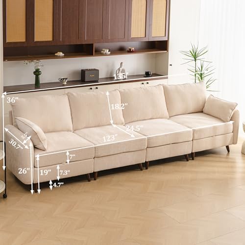 Rexulqo 135'' Modular Sectional Sofa - Image 6
