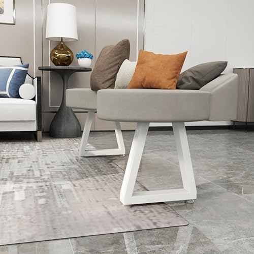 16 Inch Metal Table Legs, Trapezoid Bench Legs Coffee & Side Table Feets - Image 3