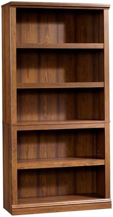 Sauder Miscellaneous Storage 5-Shelf Bookcase/ Book shelf, Washington Cherry by SAUDER%C2%AE