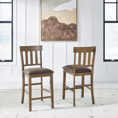 Signature Design by Ashley Wood Counter Height Bar Stools - Image 2
