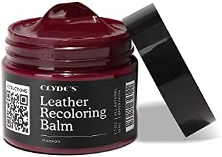 Clyde's™ Leather Company Leather Recoloring Balm – Color Restore & Scratch by ClydesLeatherCompany