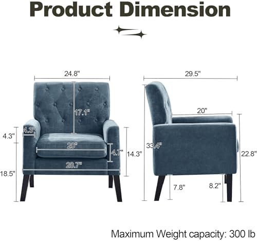 Mid Century Modern Accent Chairs, or Waiting Room - Image 2
