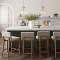 Nathan James Gracie Modern Counter Height Bar Stool by Unknown