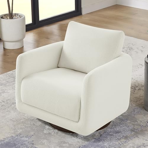 KISLOT Swivel Barrel Accent Chair - Image 5