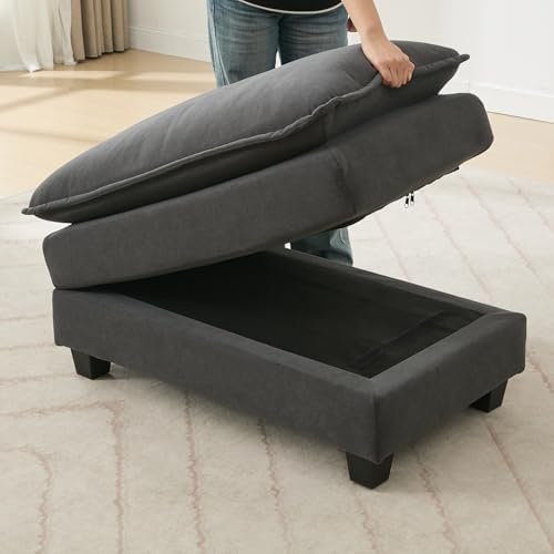 Oversized Modular Sectional Sofa Set, Convertible Deep Seat Cloud Couch - Image 3