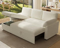 Sofa Bed, Sleeper Sofa with Storage, Pull Out Couch, L Shaped Sofa by FORTEVAHome