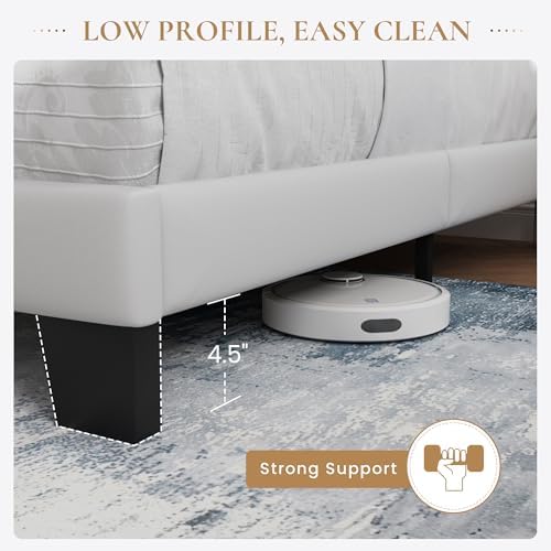 SHA CERLIN King Platform Bed Frame - Image 5