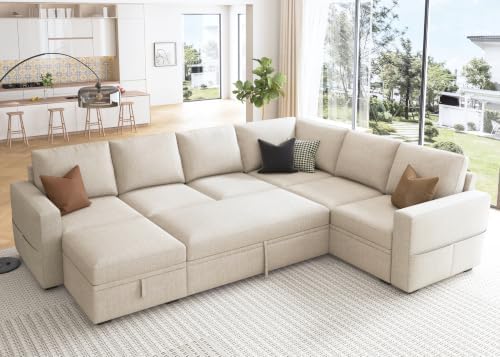 HONBAY Modular Sectional Sleeper Sofa by HONBAY
