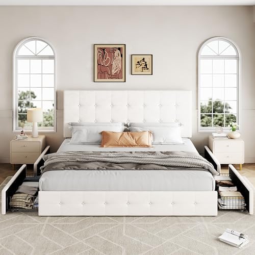 Allewie King Size Storage Bed Frame - Image 3