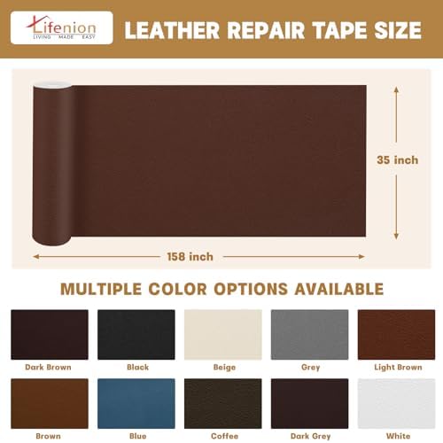 Leather Repair Patch for Couch, Vinyl Repair Kits for Furniture - Image 2