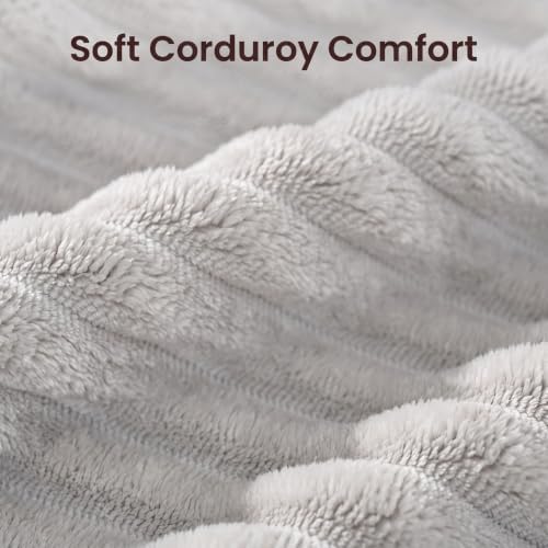 COPIAE Oversized Corduroy Chaise Lounge Chair, Plush Upholstered Sleeper Chair - Image 6