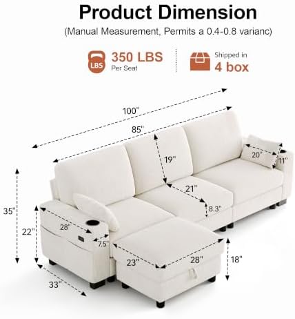 Vipbear Modular Sectional Sofa - Image 2
