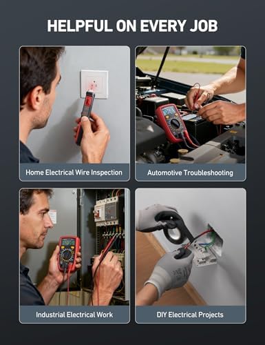 AstroAI Electrical Test Kit ETK1, Digital Multimeter, Non-Contact Voltage - Image 5