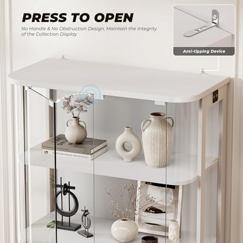 BROTTAR 3-Tier Rounded Display Cabinet - Image 5