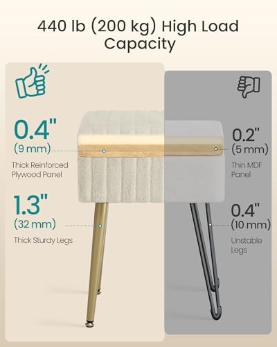 SONGMICS Vanity Stool Chair - Image 6
