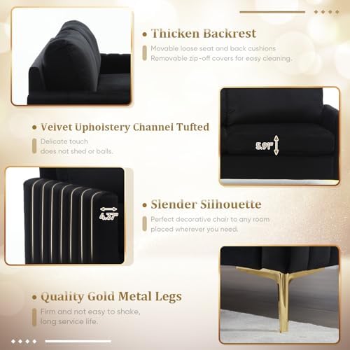 Deolme Small Couch for Bedroom - Image 6