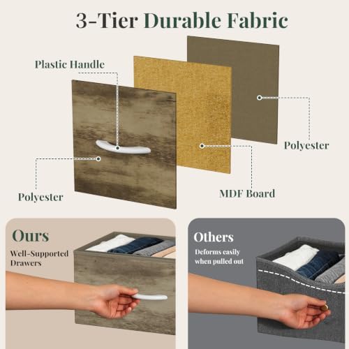 Fabric Dresser for Bedroom - Image 5