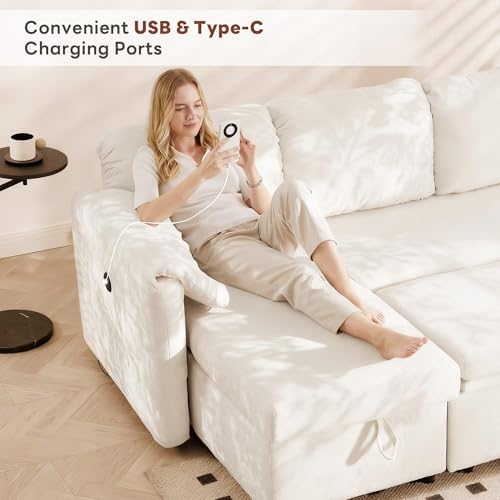 Tbfit 80" Sleeper Sofa Bed - Image 6