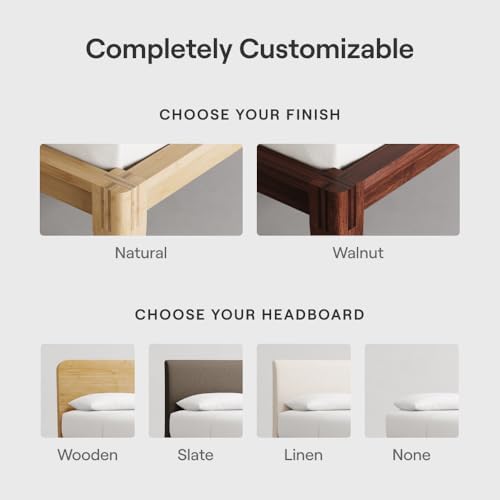 Nectar Upholstered Headboard, Twin XL, Attachable to Bamboo Bed Frame - Image 5