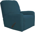 Easy-Going Stretch Recliner Chair Sofa Slipcover Washable Deep Teal by Easy-Going
