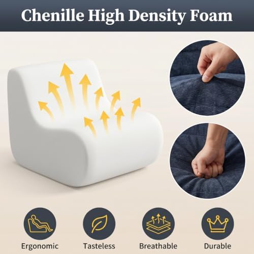 Memory Foam Bean Bag Chair - Image 5