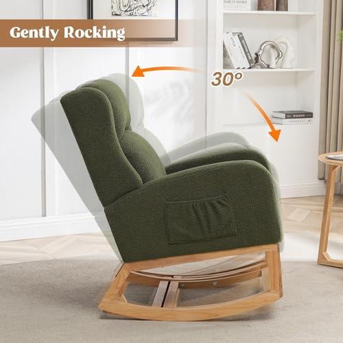 HCHAIRH Rocking Chair Nursery, Nursing Rocking Chairs - Image 4