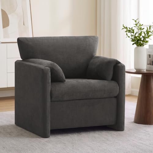 Oversized Accent Chair Set of 2, Comfy Reading Chair - Image 3