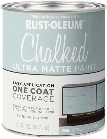 Rust-Oleum Chalked All-in-One Ultra Matte Serenity Blue Spray Paint by Rust-Oleum
