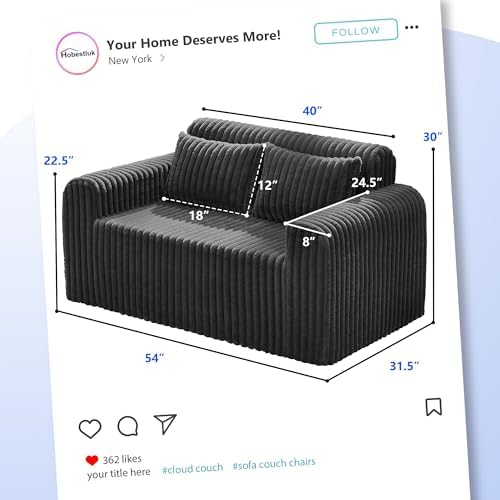Hobestluk 2-Seater Foam Sofa - Image 2