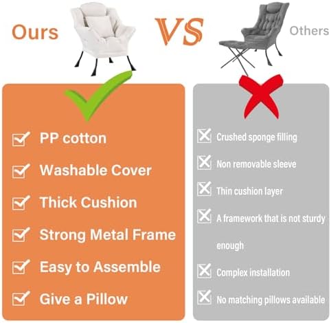 Lazy Chair, Comfy Reading Chair - Image 6