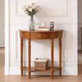 Half Moon Console Table Solid Wood Vintage Entryway Table by %F0%9D%97%9F%F0%9D%97%B2%F0%9D%97%B3%F0%9D%97%B2%F0%9D%97%B1%F0%9D%97%BF%F0%9D%97%AE%F0%9D%98%80%F0%9D%98%81%F0%9D%97%B6%F0%9D%97%B0%F0%9D%97%B6%F0%9D%98%81%F0%9D%98%86