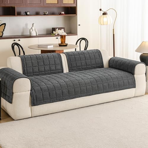 Couch Covers for Sectional Sofa, L Shaped Modular Couch Cover - Image 2