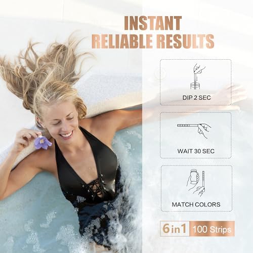 DIPSTIK Pool and Spa Test Strips-6 in 1 Hot Tub Test Strips - Image 4
