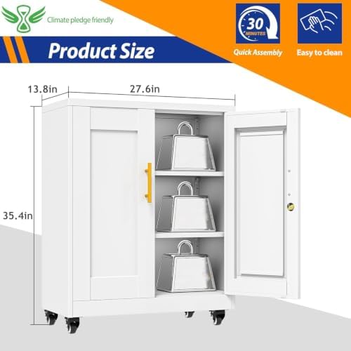 GAIOUS Metal Storage Cabinet - Image 3