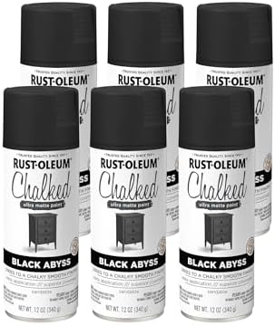 Rust-Oleum Chalked Ultra Matte Black Abyss Spray Paint by Rust-Oleum