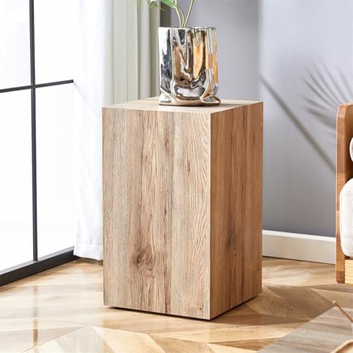 End Table, Side Table Living Room Table, Modern Sofa Couch Table, Faux Marble by BAOPIN
