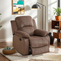 Single Recliner Sofa for Adult, Manual Reclining Couch, Living Room Furniture by Snuptor