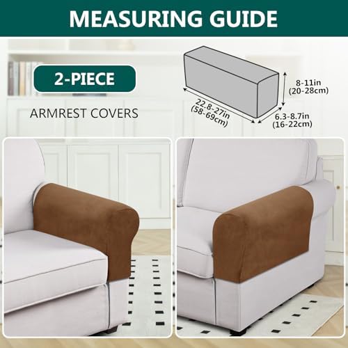 UNBBRRL Stretch Sofa Armrest Covers - Image 2