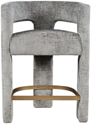 Jofran Gwen Gray Upholstered Counter Stool by Jofran+Inc.