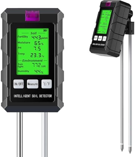 6-in-1 Soil Moisture Meter by LDOPTO