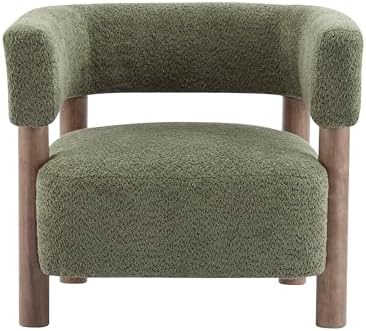 Christopher Knight Home Carly Low Profile Accent Chair, Round Backrest Side - Image 5