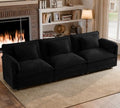 ELUCHANG 116" Oversized Modular Sectional Sofa, Comfy Chenille Cloud Couch by ELUCHANG