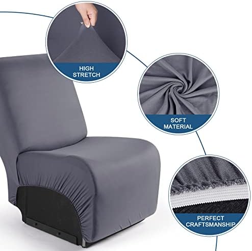 TAOCOCO Recliner Chair Cover for Recliner, 1 Armless Chair Cover - Image 2