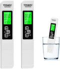 2026 4-in-1 Digital Water Tester 2PCS, 0-9999PPM TDS/EC/Hardness/Temperature by FORIOT