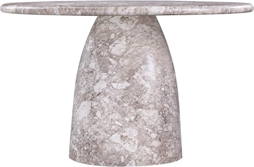 Meridian Furniture 701Brown-T Cosenza Collection Art Deco 48.5" Indoor/Outdoor - Image 5