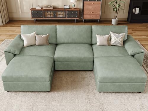 EASE MOOSE Sectional Couches for Living Room, U Shaped Sofa - Image 3