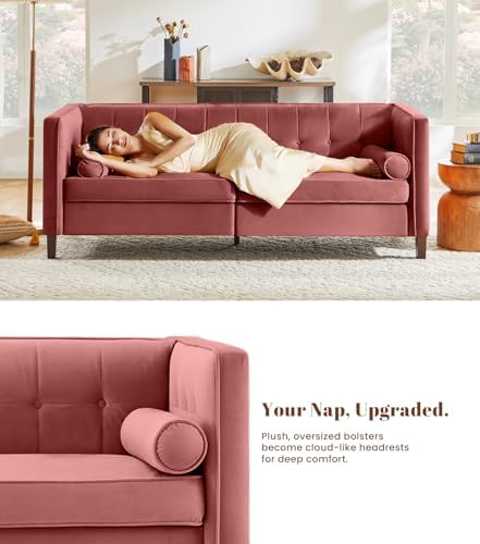 78" Velvet Sofa, 2-Seater Couch - Image 3